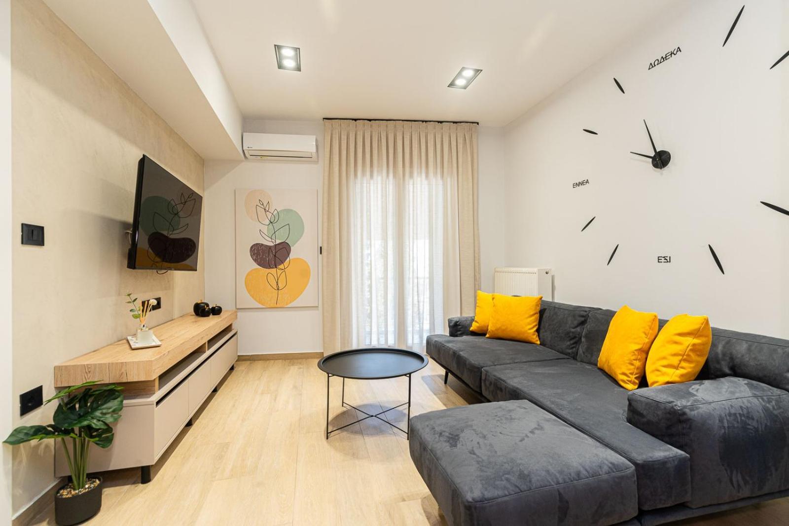 Modern 3 Bedroom Luxury Apartment Saloniki Zewnętrze zdjęcie