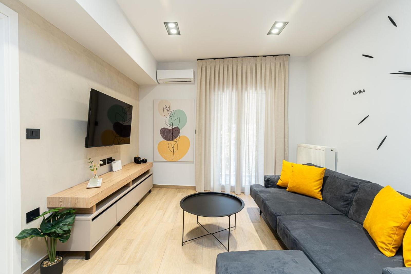Modern 3 Bedroom Luxury Apartment Saloniki Zewnętrze zdjęcie