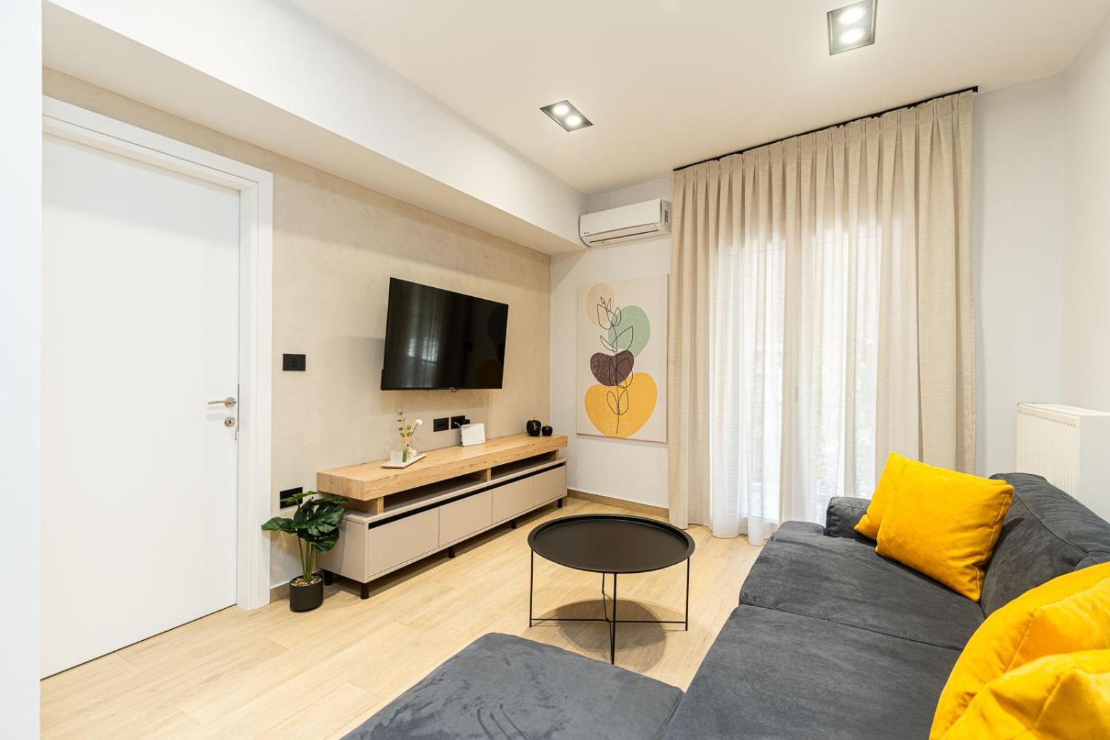 Modern 3 Bedroom Luxury Apartment Saloniki Zewnętrze zdjęcie